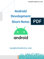 Android Development Short-Notes