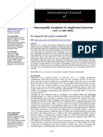 Homoeopathic Treatment of Complicated Sebaceous Cyst - A Case Study