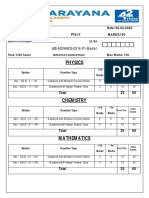 06-02-2022 SR - Iit Star Batch II Jee-Adv 2011-p1 Pta-14 Q.P Final