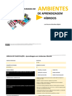 PLANIFICA ÇO DE ATIVIDADES EM Ambientes Hibridos