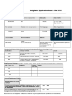 Invigilator Application Form - Mar 2019: Personal Details