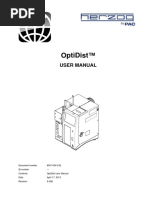 OptiDist User Manual 8001-004-01E - UM - 2-00B