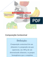 Aula 02 - Bromatologia