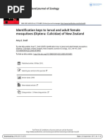 Identification Keys To Larval and Adult Female Mosquitoes Diptera Culicidae of New Zealand