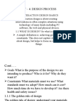 Unit - 4: Design Process