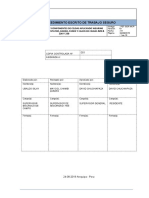 Procedimiento Escrito de Trabajo Seguro