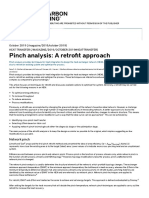 Pinch Analysis - A Retrofit Approach