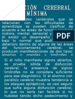 Disfunción Cerebral Mínima