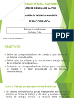 Semana 6 Sistemas Termodinamicos Trabajo y Calor