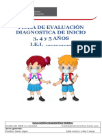 EVALUACION DIAGNOSTICA Fichas