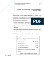 Week 006 - Module Statement of Comprehensive Income Part II