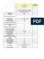 Parameters L1 Remarks L1 Rating (Out of 10)