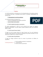 Chap - 4 - Coût - de - Production Des Encours, Rebut Et Deche PDF