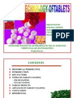 Coating Technology of Tablets