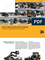 JCB Skid Steer Attachment Range (US) Mar 2011