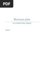 Creperie Business Plan