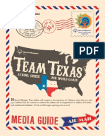 Special Olympics Texas 2011 World Games Media Guide