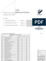 Kingspan - Trapezoidal Roof KS1000 RW - CAD Roof Codemark Set CM20104 - Q4 2020 - NZ - EN