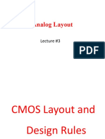 CMOS Layout and Design Rules