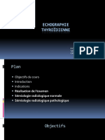 1 - Echographie Thyroïdienne