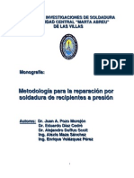 Metodologia Reparacion Soldadura Recipientes Presion