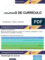 Slide Aula Teorias de Curriculo