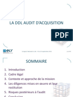 Atelier7 DDL AUDIT D ACQUISITION