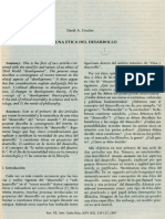 Crocker, D. (1987) - Hacia Una Ética Del Desarrollo. Rev. Filosofía Univ. Costa Rica, XXV (62) 129-141