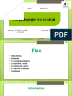 Pedagogie Du Contrat