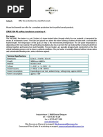 CEREX-500-PG Puffing Installation Consisting Of: Pre-Heater