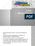 Topic: Measurement: Meadowbrook High School Physics Lesson 1 Grade 10 Teacher: Ms. S. Findley