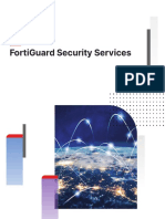 FortiGuard Security Services