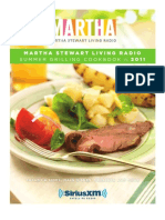 Martha Stewart Living Radio-Summer Grilling Cookbook 2011