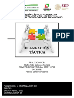 Planeación Táctica y Operativa