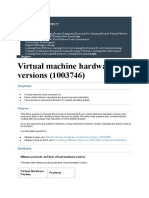 Virtual Machine Hardware Versions (1003746)