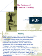 The Business of Investment Banking