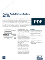 PAS 55 Factsheet