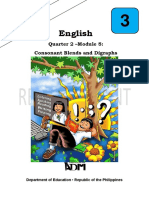 English3 - Q2 - Module 5 - Consonant Blends and Digraphs - v5