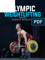 Olympic Weightlifting Program