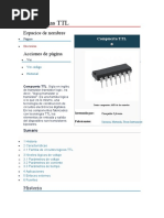 Compuertas TTL