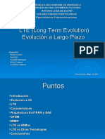 LTE (Long Term Evolution) Evolución A Largo Plazo