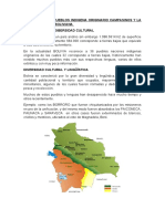 Las Naciones y Pueblos Indigena Originario Campasinos y La Comunidad Afroboliviana