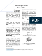 Informe de Fuerzas Paralela Terminado