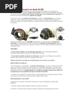 Avería Eje Primario en Audi A4 B8