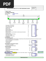 Calculation Sheet of Pc-I Pre-Tensioning 24.54M: 1. Initial Data