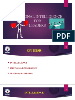 Emotional Intelligence FOR Leaders