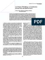 Sex Differences in Positive Well-Being: A Consideration of Emotional Style and Marital Status