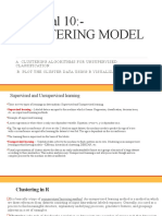 Clustering in R