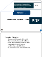 Module - 1: Information Systems Audit Process