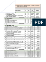 Devis Quantitatif Et Estimatif D'Un Batiment de Type R+1 A Usage Habitation A Lome